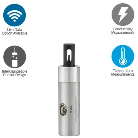 TRACKSENSE PRO XL - HIGH RANGE CONDUCTIVITY AND TEMPERATURE SENSOR